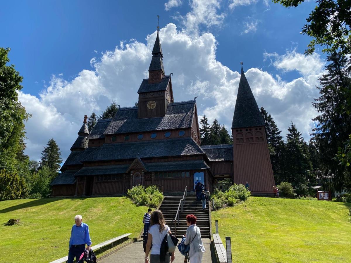 Steinmaennchen Ferienwohnung Goslar Esterno foto