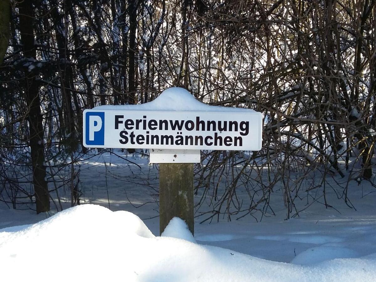 Steinmaennchen Ferienwohnung Goslar Esterno foto